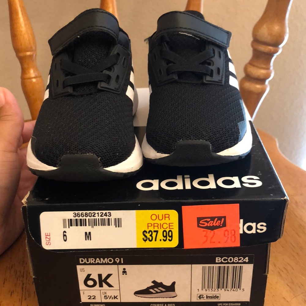 Toddler adidas Duramo size 6K